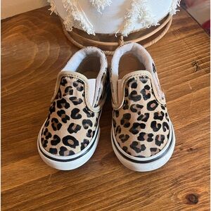 Cheetah Vans Toddler 5C